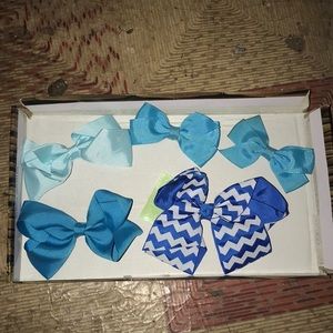 Blue Hair bows